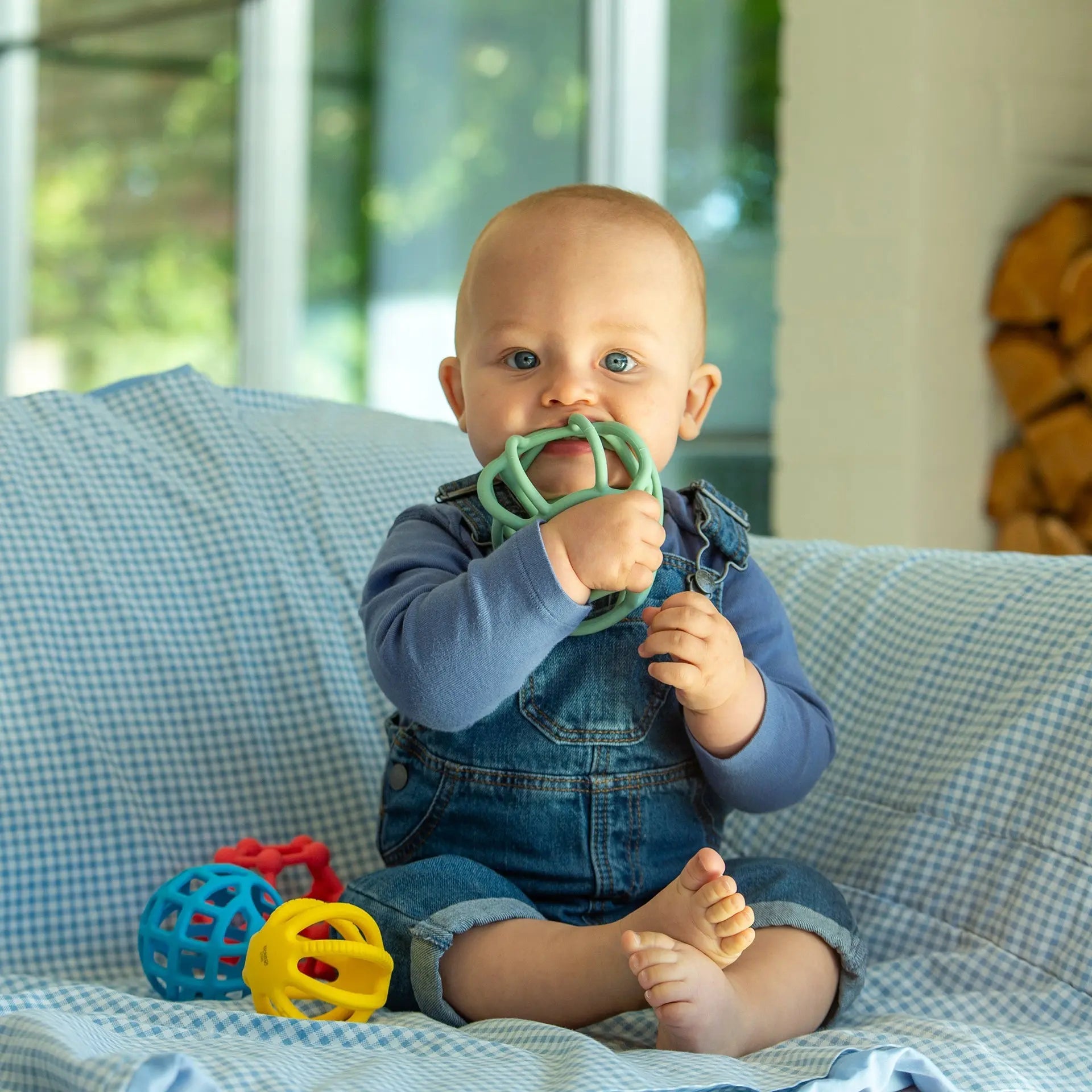 SiliSoft® Flexi Balls (Rainbow) | For The Baby