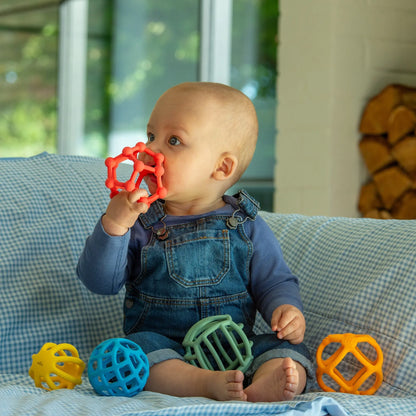 SiliSoft® Flexi Balls (Rainbow) | For The Baby