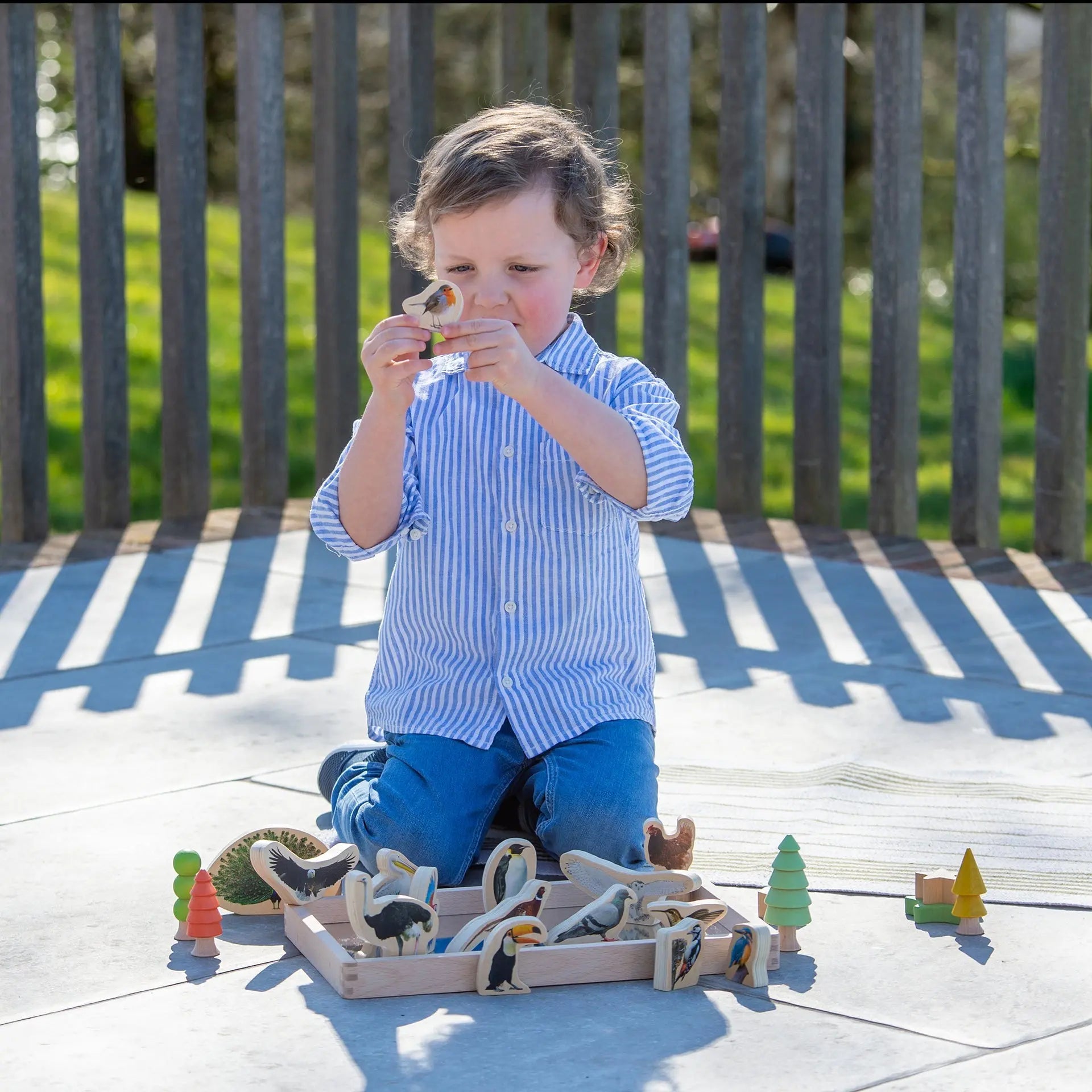 Wooden Bird Blocks | For The Baby