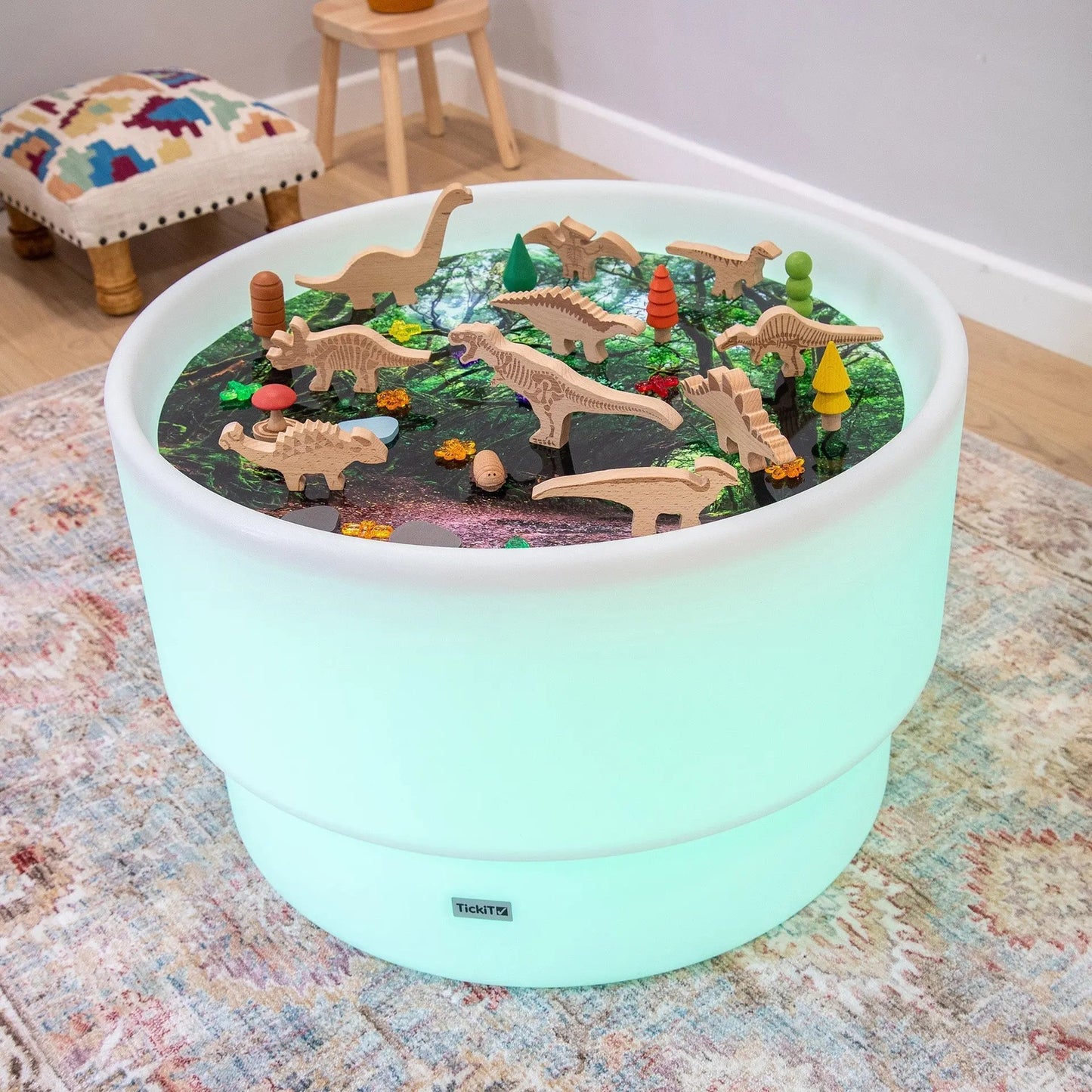 Wooden Dinosaur Blocks