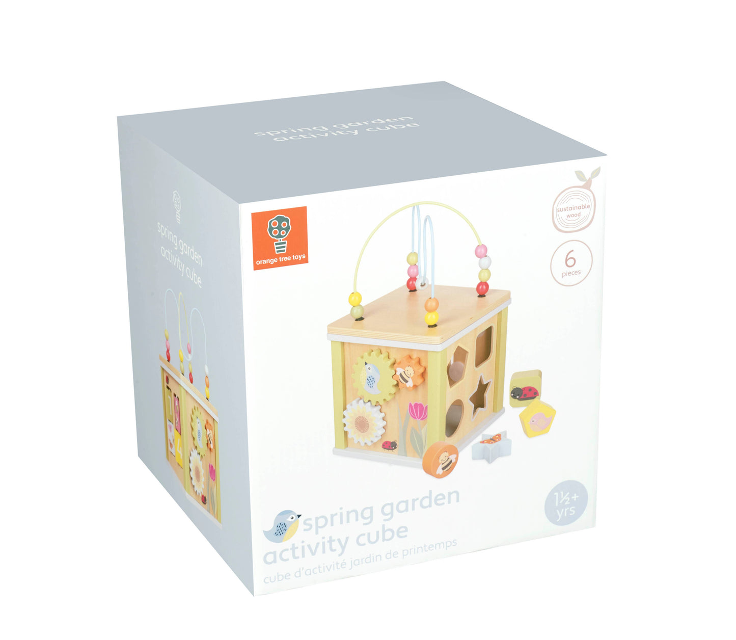 Spring Garden Activity Cube - For The Baby