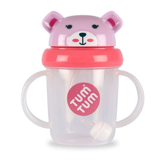 Tum Tum Betsy Bear Tippy Up Cup Pink - For The Baby