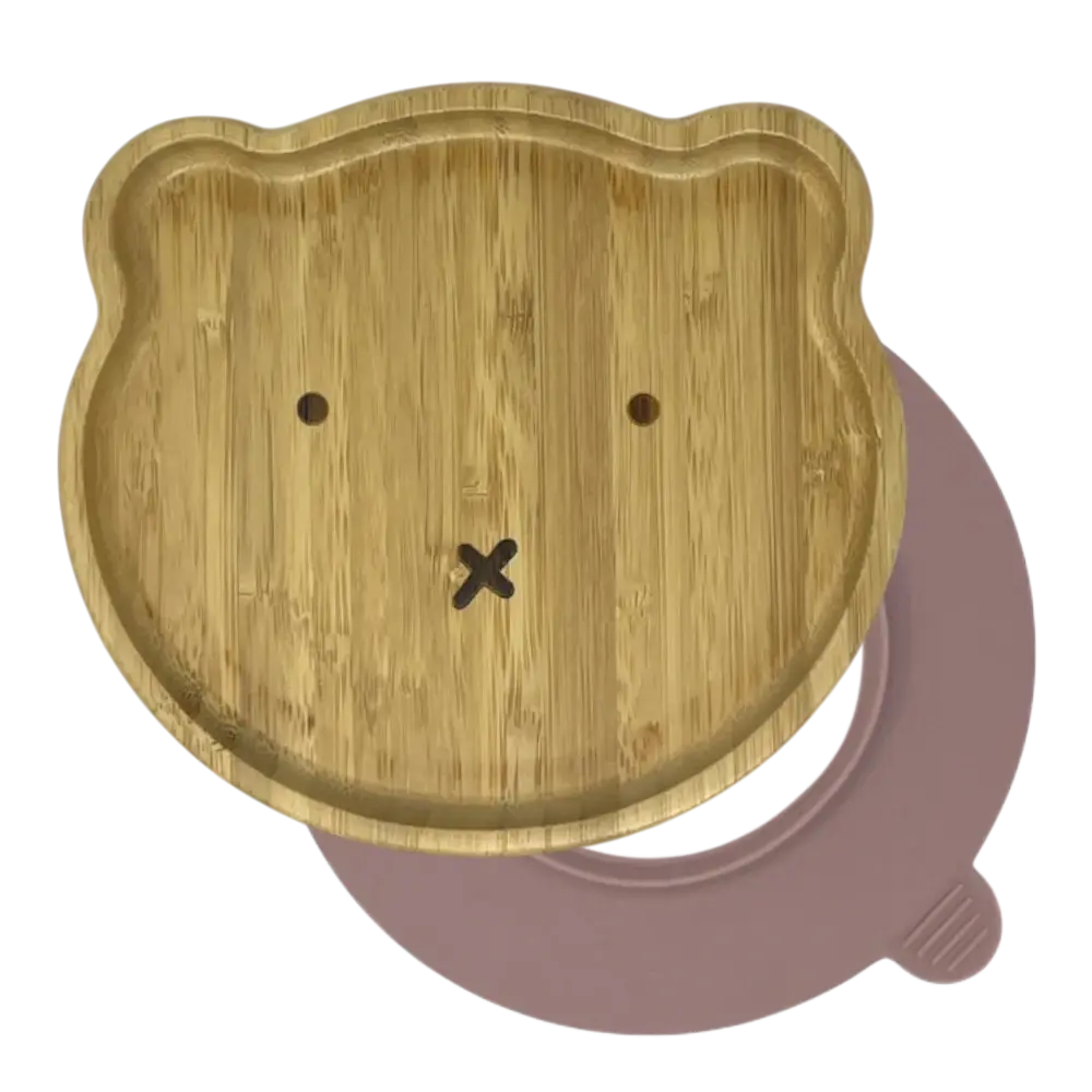 Bear Bamboo Suction Plate | For The Baby
