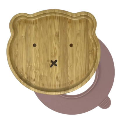 Bear Bamboo Suction Plate | For The Baby