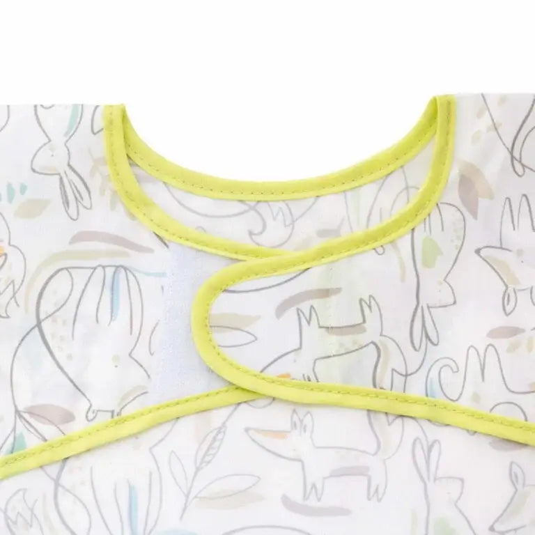 British-designed sleeved bib