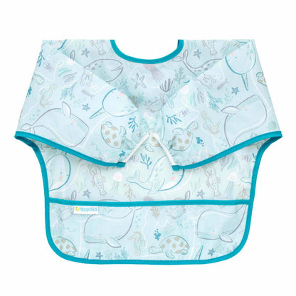 Sleeved Bib - Under The Sea - For The Baby