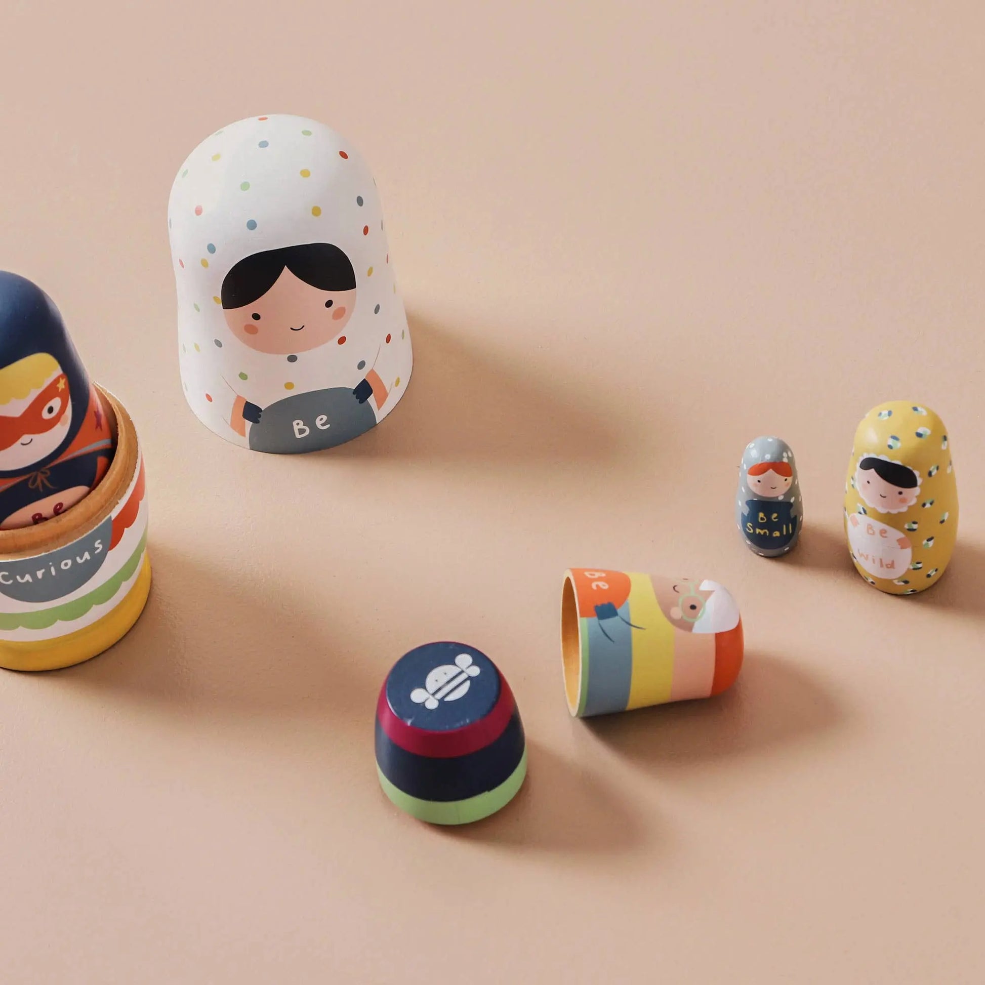Just Bee Kids Wooden Nesting Dolls | For The Baby
