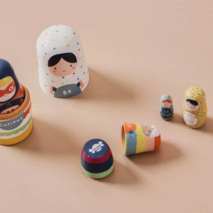Just Bee Kids Wooden Nesting Dolls | For The Baby