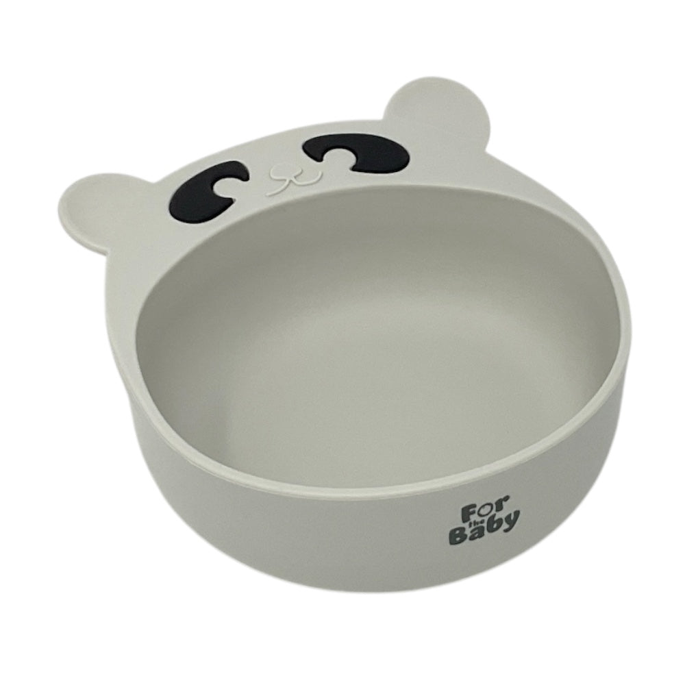 Silicone Bear Shaped Baby Feeding Bowl