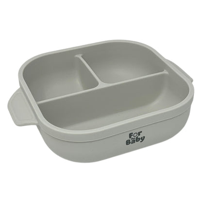 3-Compartment Silicone Bowl