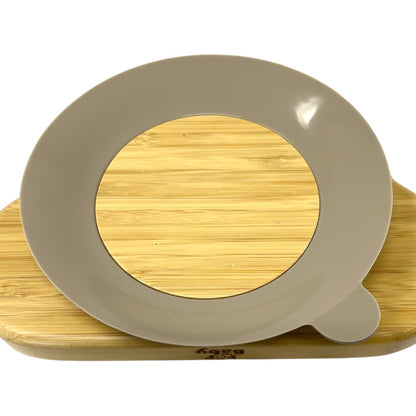 Mushroom colour of bamboo suction plate