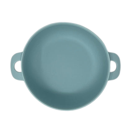 blue silicone feeding bowl for babies