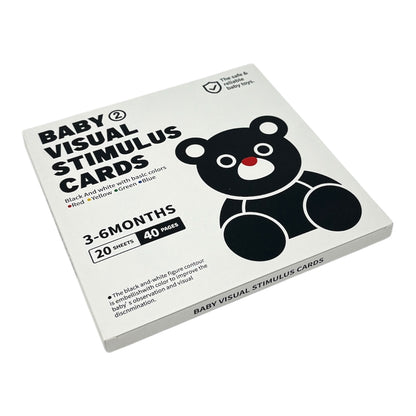 Sensory Flash cards for 3-6 months