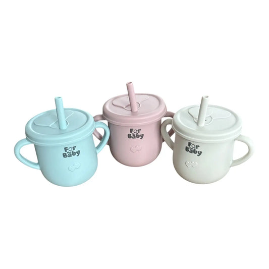 Silicone Baby Sippy Cup 150ml | With or Without Snack Lid