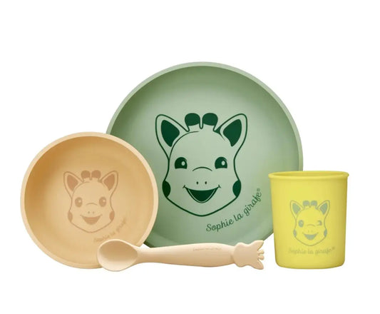 Silicone dinner set for a child