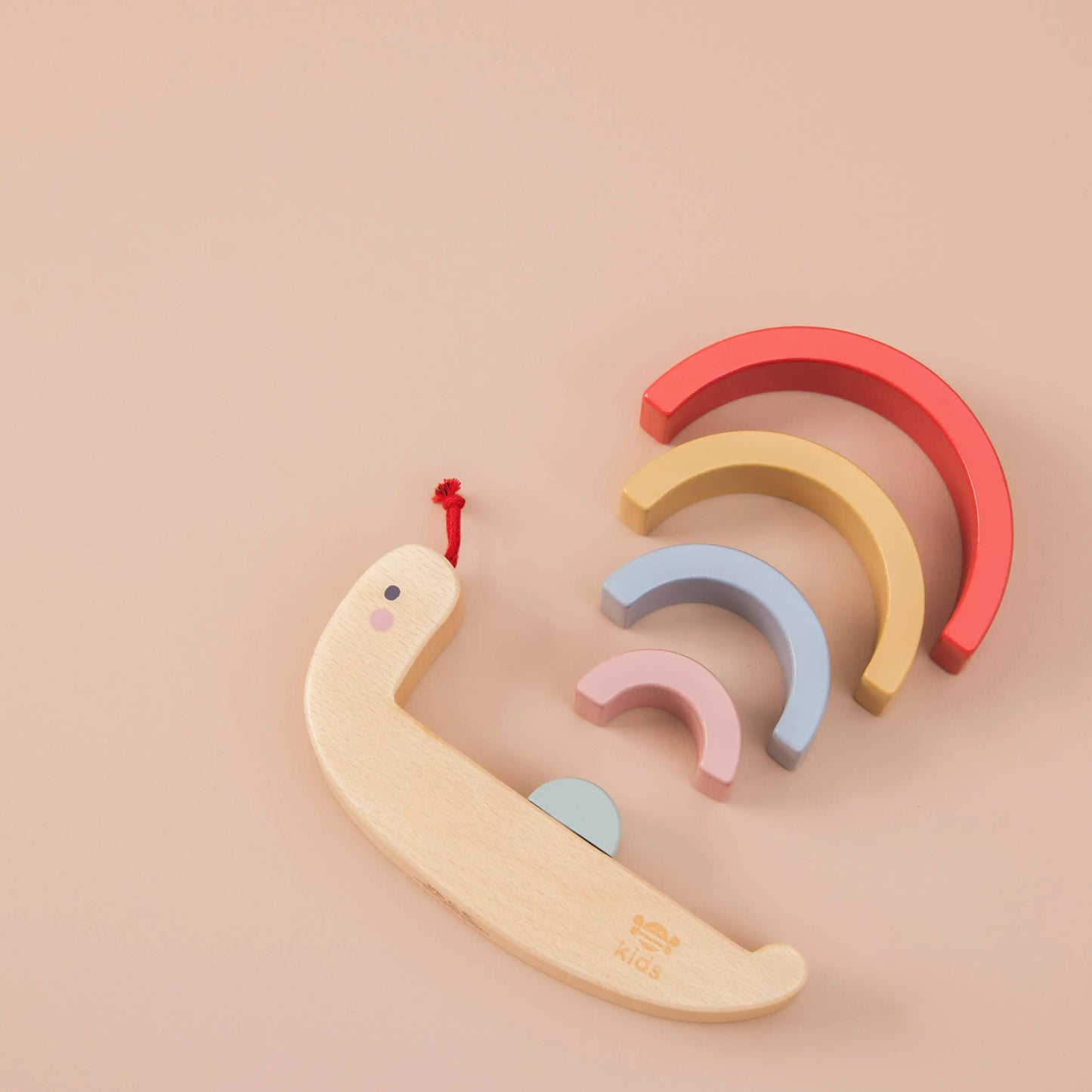 Just Bee Kids Wooden Snail Stacker Toy (FSC) | For The Baby
