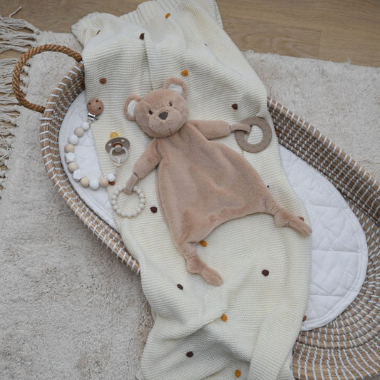 bear baby comforter toy