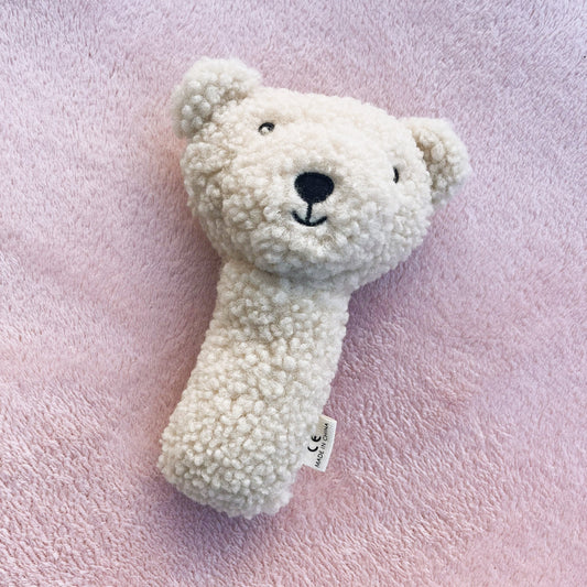 baby bear rattle toy