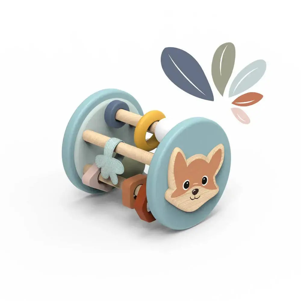 Children's toy with animal design on a white background