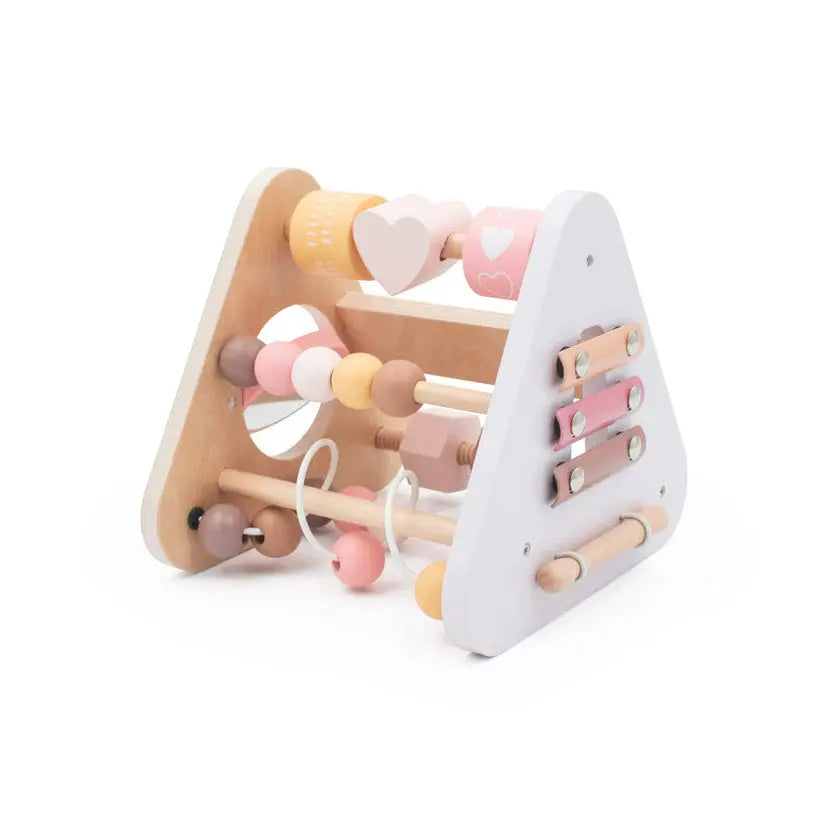 bunny triangle activity toy from jumini