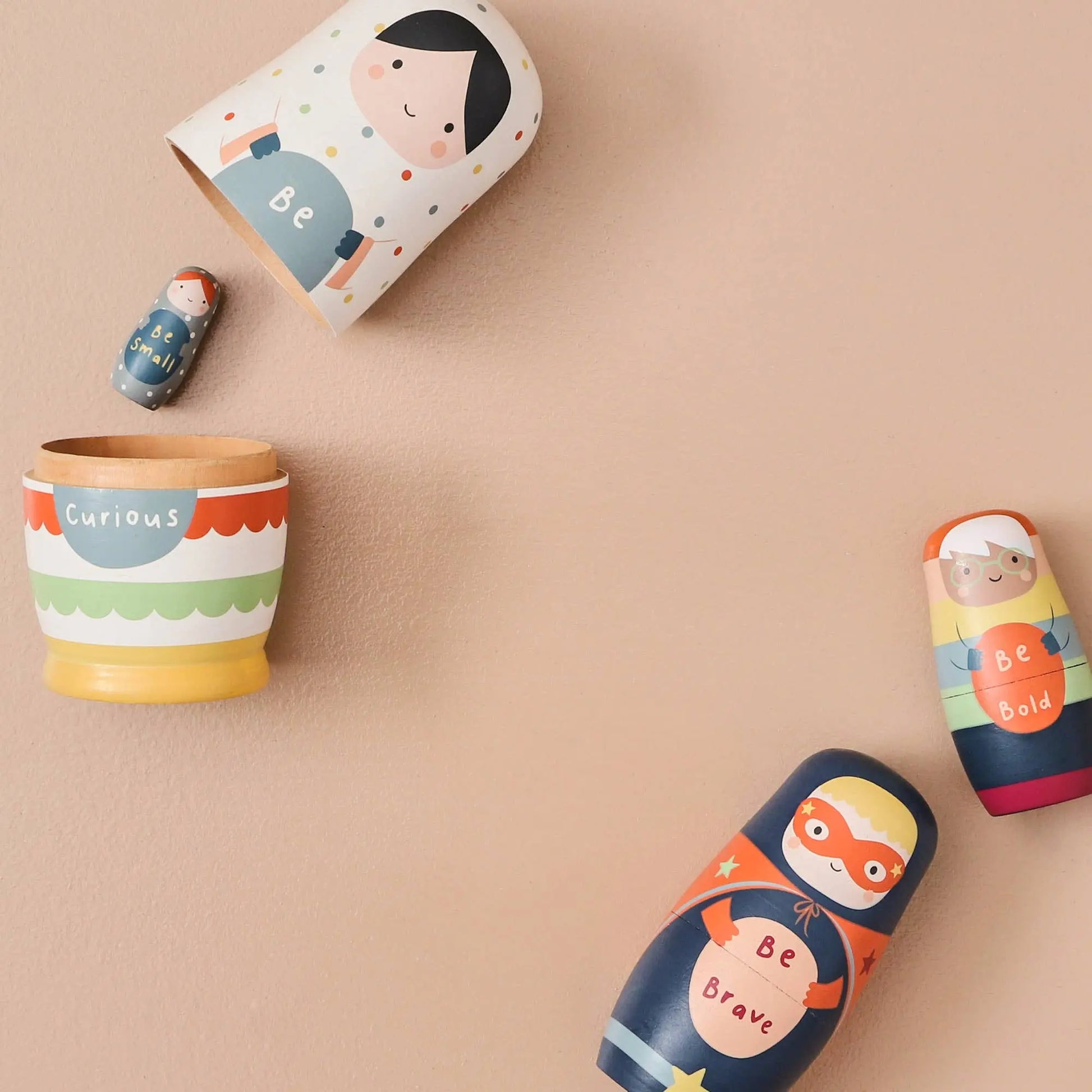 Just Bee Kids Wooden Nesting Dolls | For The Baby
