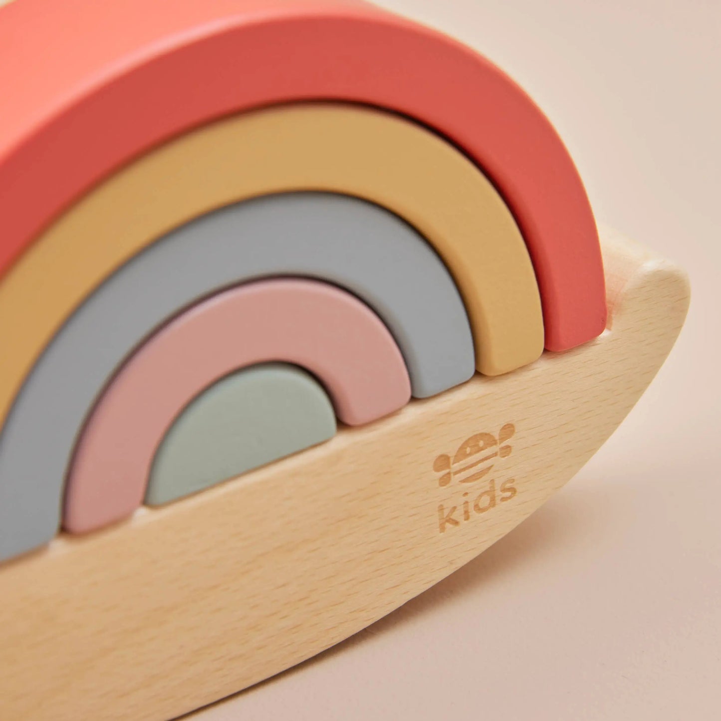 Just Bee Kids Wooden Snail Stacker Toy (FSC) | For The Baby