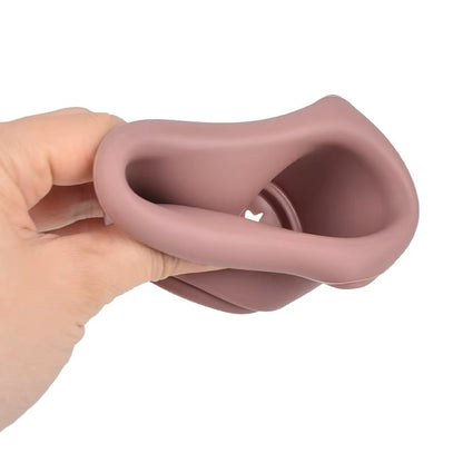 Silicone toy is very squeezable