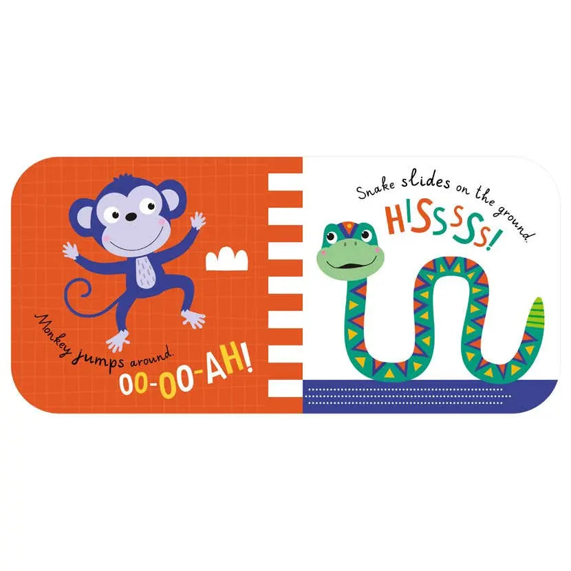 Sensory Snuggables Roar! Hand-Puppet Cloth Book | For The Baby