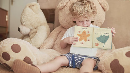 Video for baby fabric ocean book