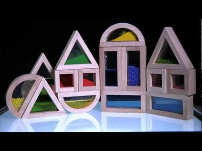Sensory Blocks - Building Blocks - Montessori - Wooden toys