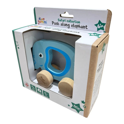 push along elephant in a box