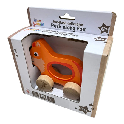 push along fox in box