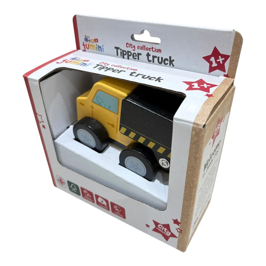 push along tipper truck in a box