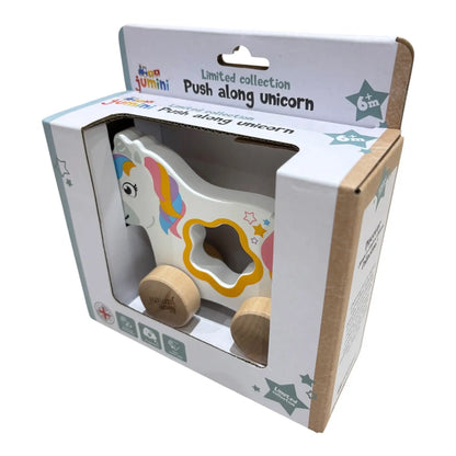 push along unicorn in a box
