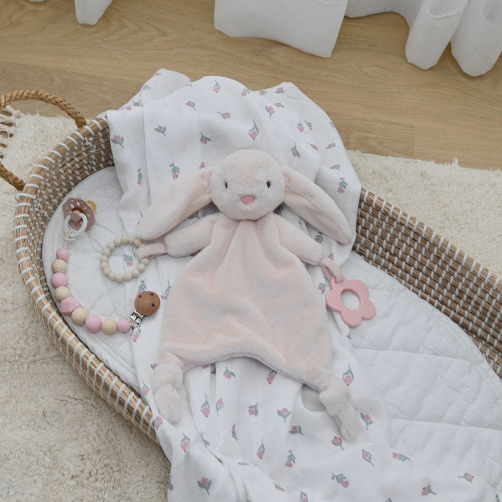 baby comforter bunny toy