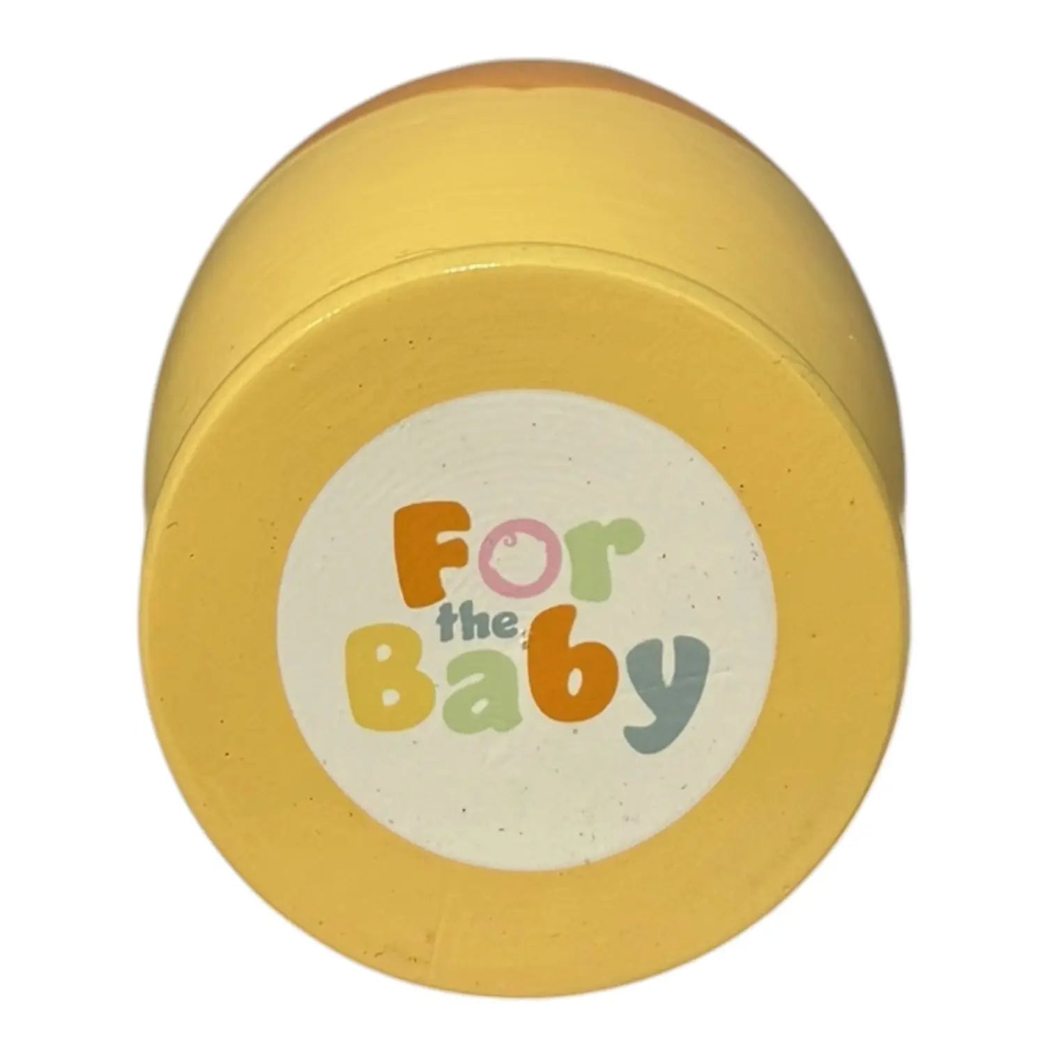 Safari nesting doll base with a 'For the Baby' label on a white background